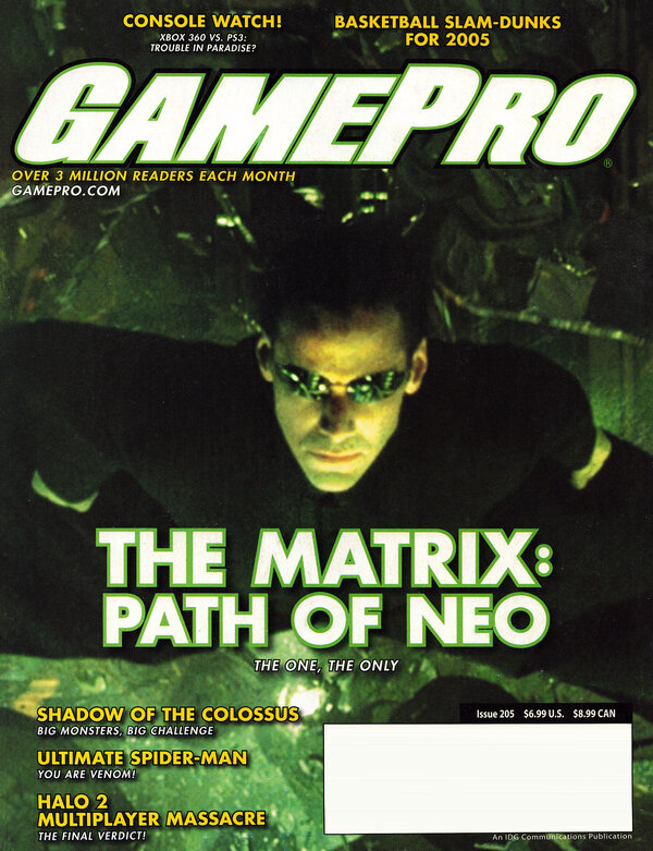 GamePro Issue 205 (October 2005) cover